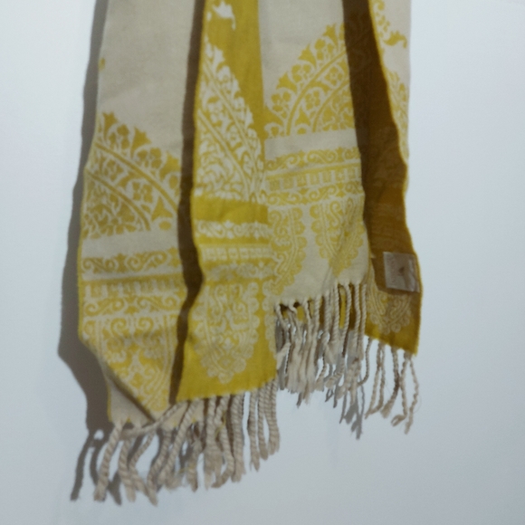 ANICHINI 100% Wool Paisley Print Reversable Scarf - Picture 4 of 16